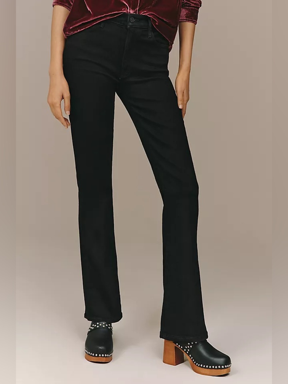 Mother The Weekender Not Guilty Mid Rise Flare Jeans Size 30